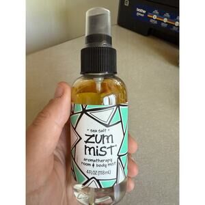 Zum Mist Aromatherapy Room and Body Mist Sea Salt 4 oz NEW UNOPENED